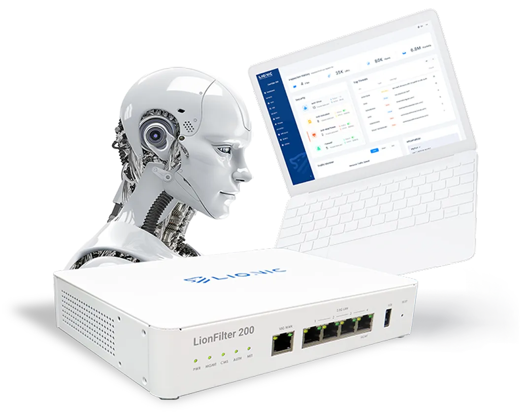LionFilter 200｜10G超高速 × AIで守る、次世代セキュリティ